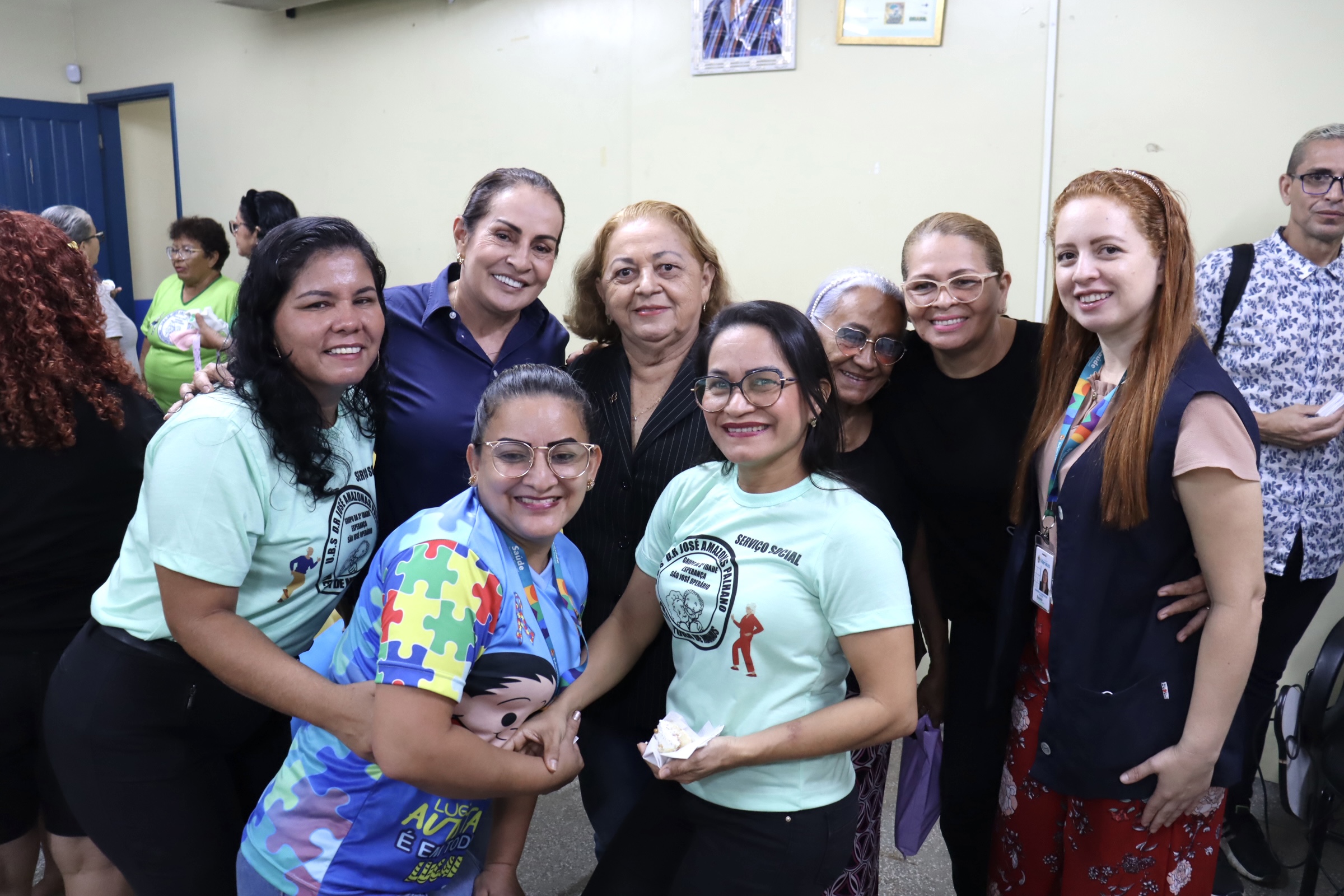 Glória Carratte participa de reunião festiva do grupo da 3ª idade Esperança São José Operário