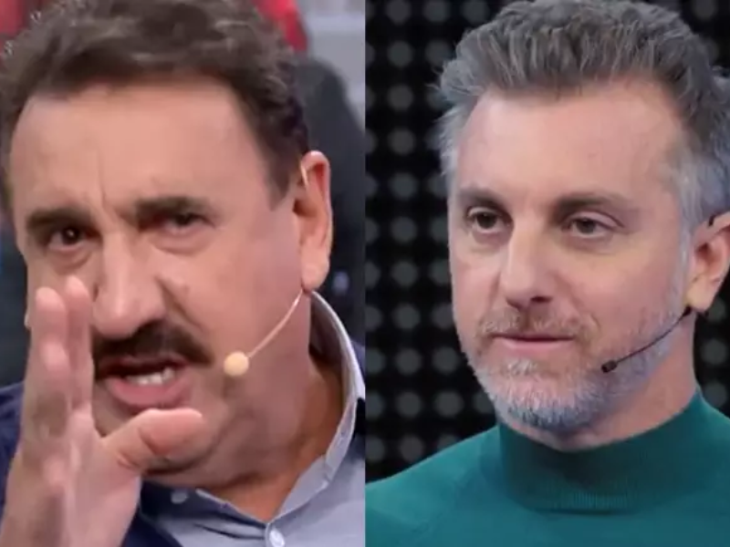 Ratinho acusa Luciano Huck de copiar atração de programa