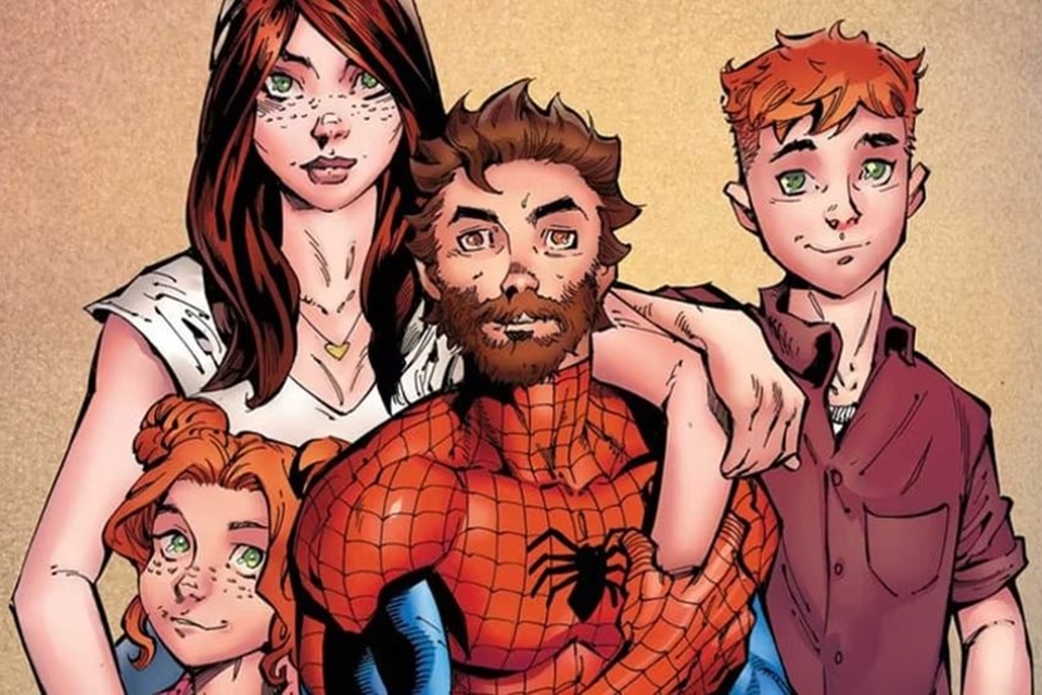 Homem-Aranha está casado e com dois filhos em nova história da Marvel
