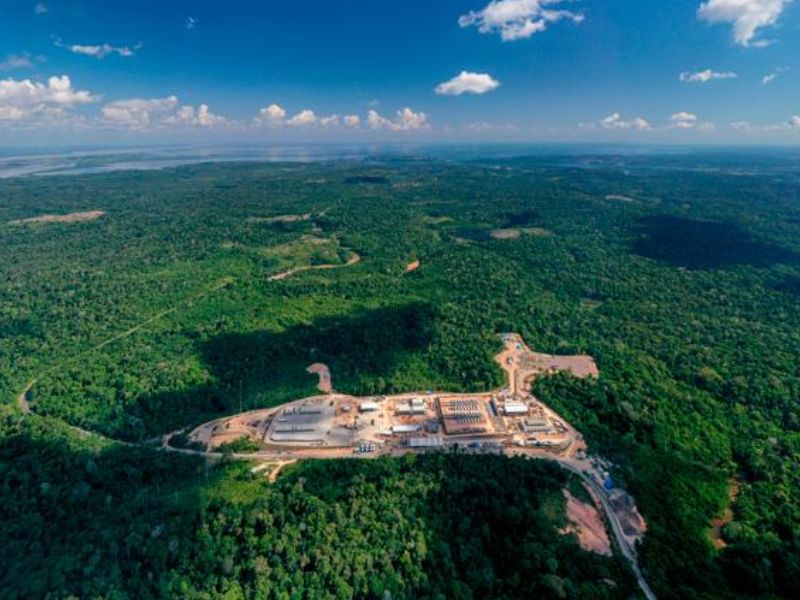 Termeletrica de Azulão (operado pela Eneva), na Bacia do Amazonas (Foto: Divulgação)