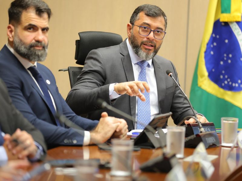 Wilson Lima reúne com ministros e pede apoio