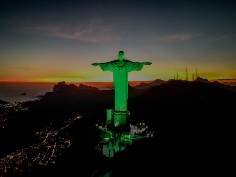 Copa da Floresta Inicia com homenagem histórica no Cristo Redentor