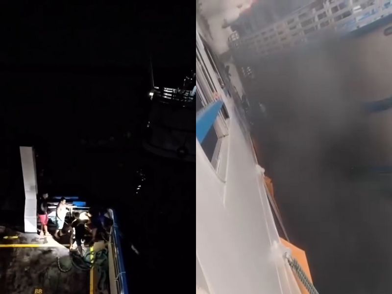 Vídeos mostram desespero de mais de 200 passageiros em barco que encalhou no AM