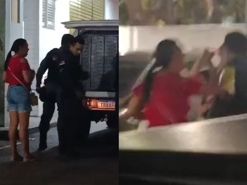 Confusão no SPA termina com homem preso por agredir mulher que o acusou de roubo
