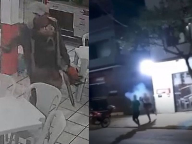 Homem embriagado ameaça clientes de bar com motosserra no ES
