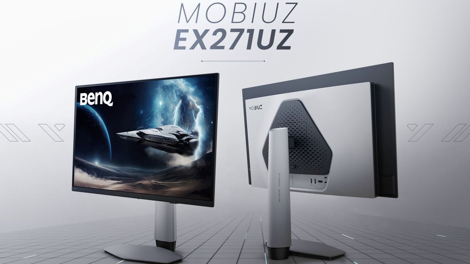 BenQ revela monitores Mobiuz com tela OLED e 500 Hz