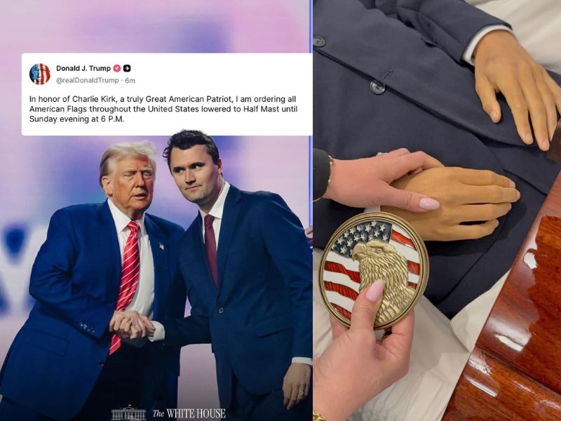 Com olhos atentos, países aguardam discurso de Trump em velório de ativista Charlie Kirk