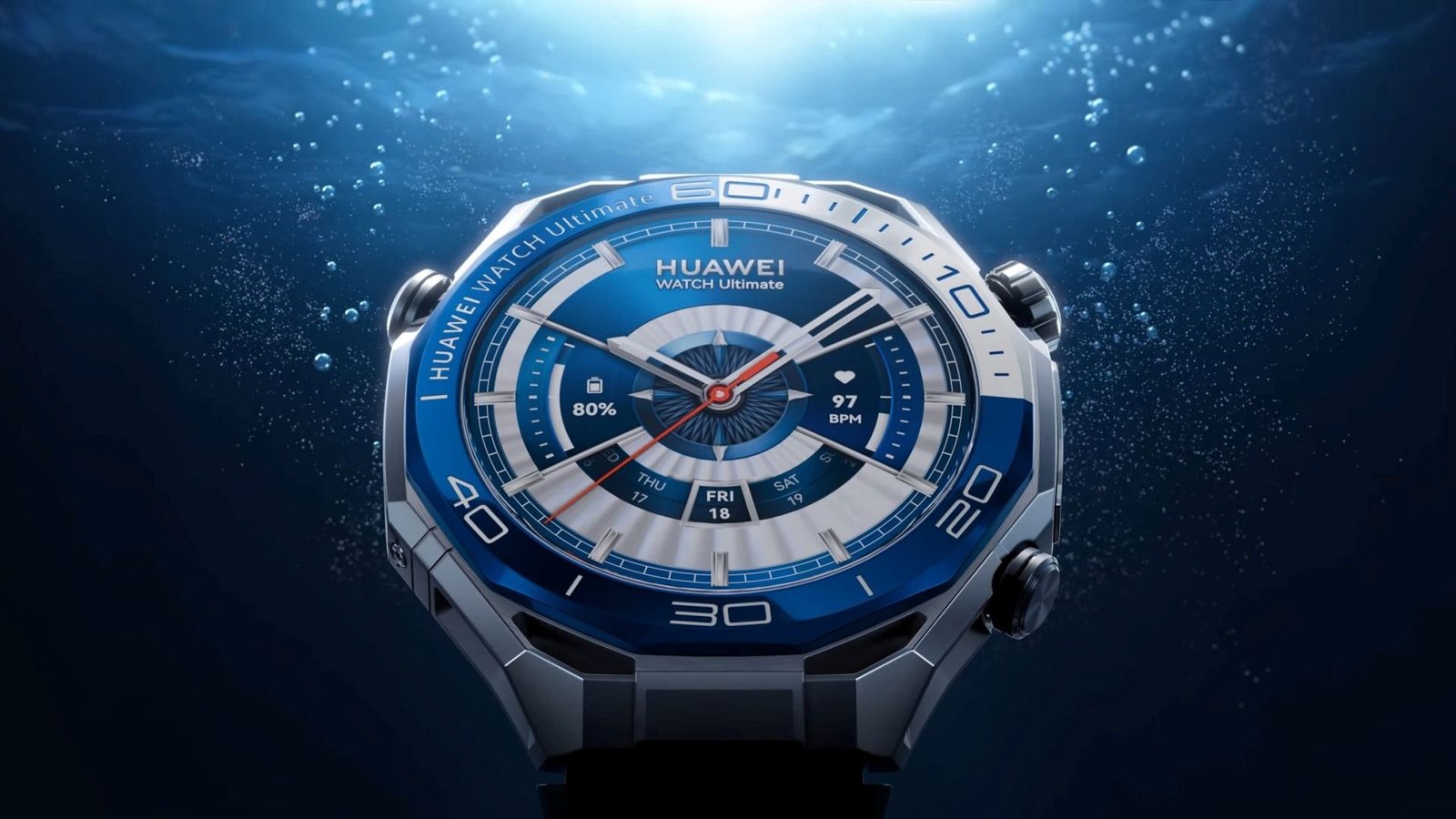 Huawei Watch Ultimate 2 chega com comunicação embaixo d'água e mais bateria