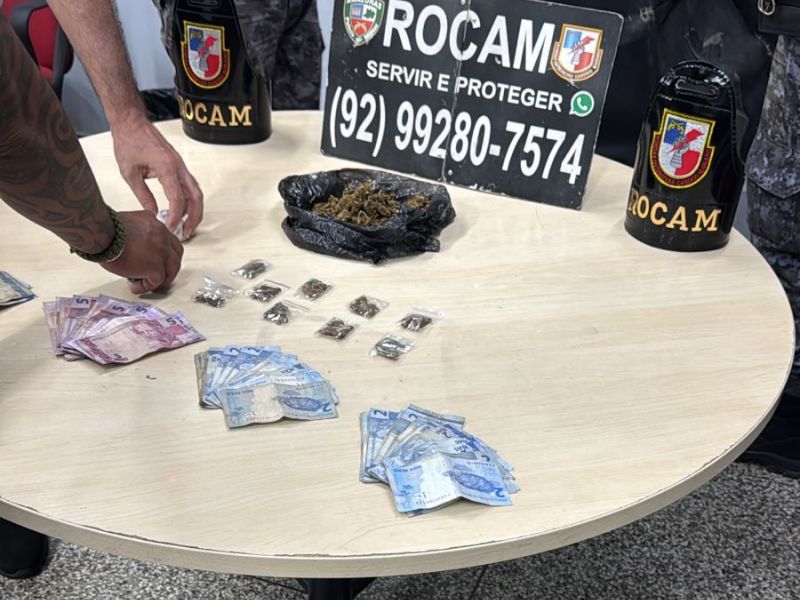 Polícia apreende drogas em quitinete usada para tráfico no bairro Alvorada