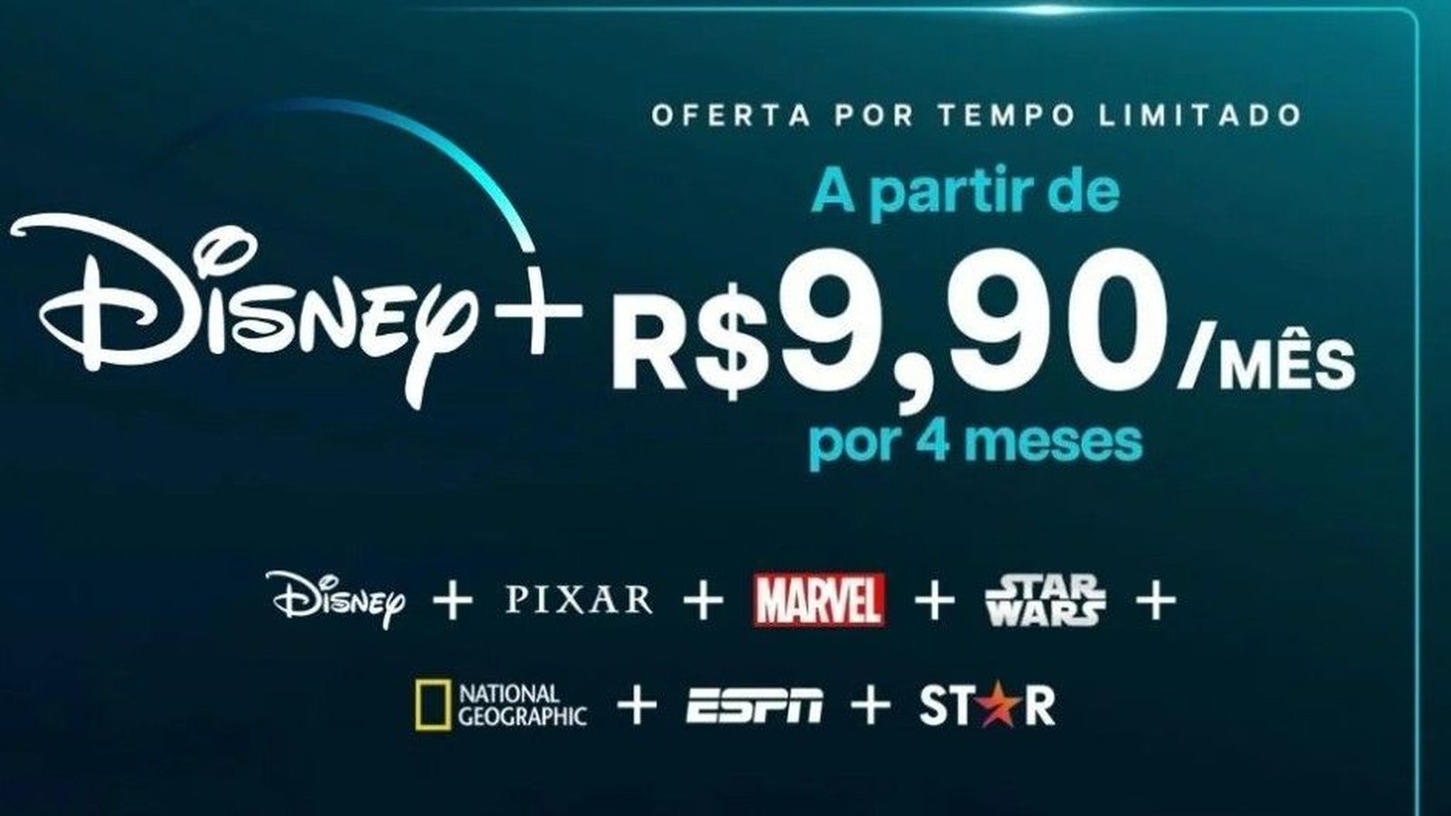 Última chance: promoção do Disney+ por R$ 9,90 acaba hoje