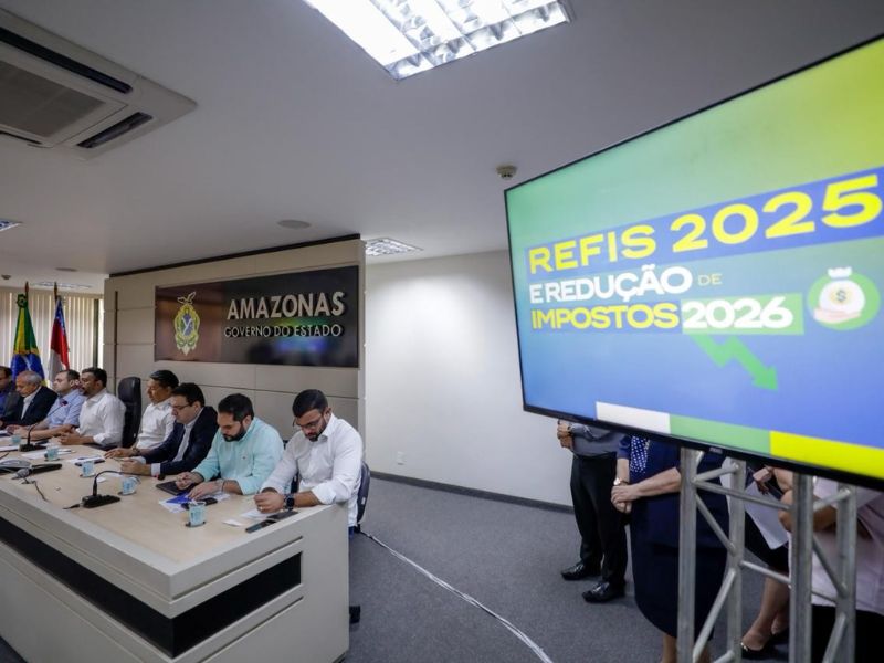 Wilson Lima sanciona Refis 2025 com descontos de até 95% para contribuintes