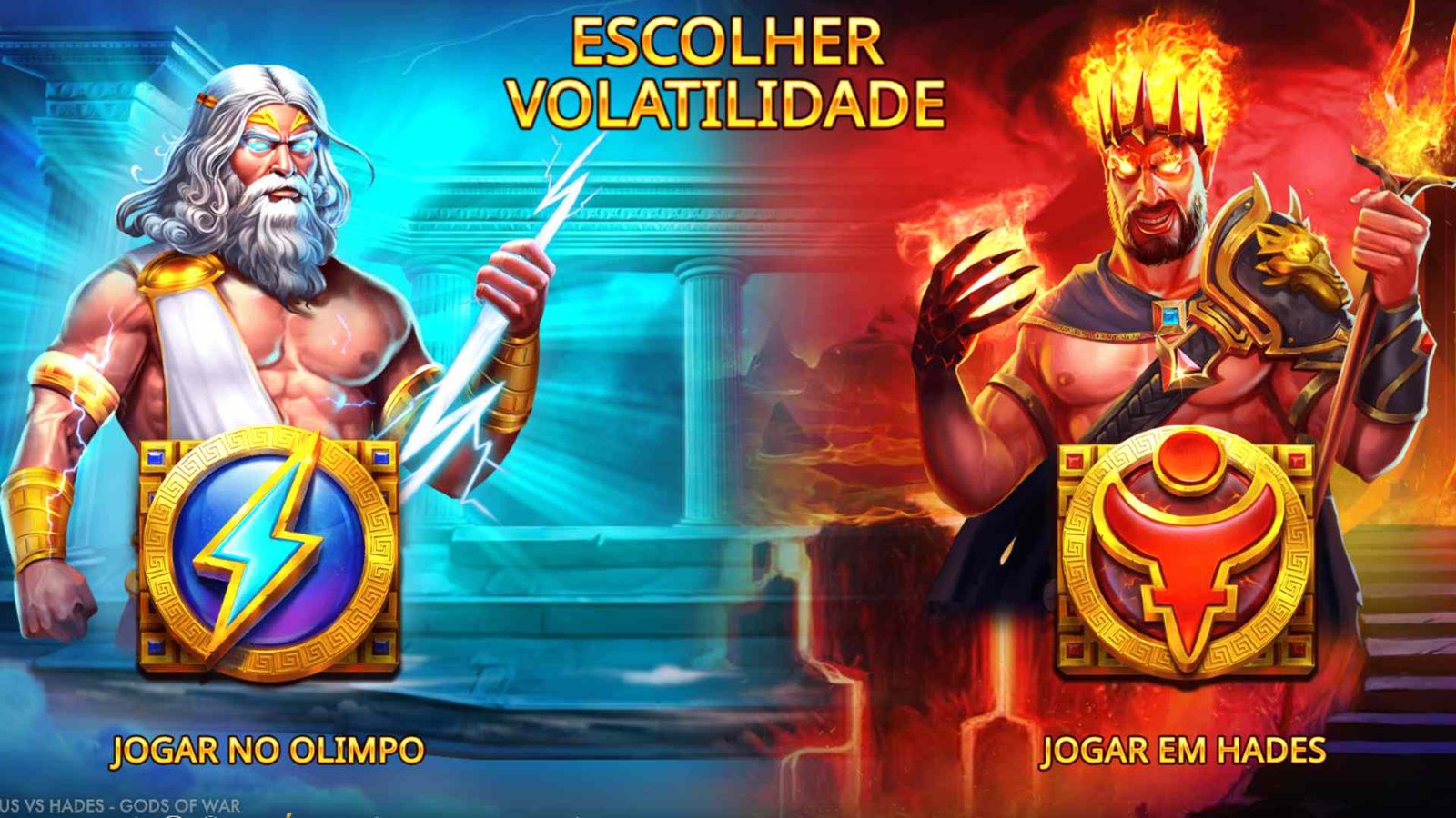 Zeus vs Hades - Gods of War